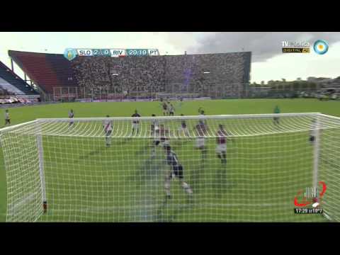 GOL DE CETTO - SAN LORENZO 2 RIVER 0 - FECHA 4 (03 03 2013)