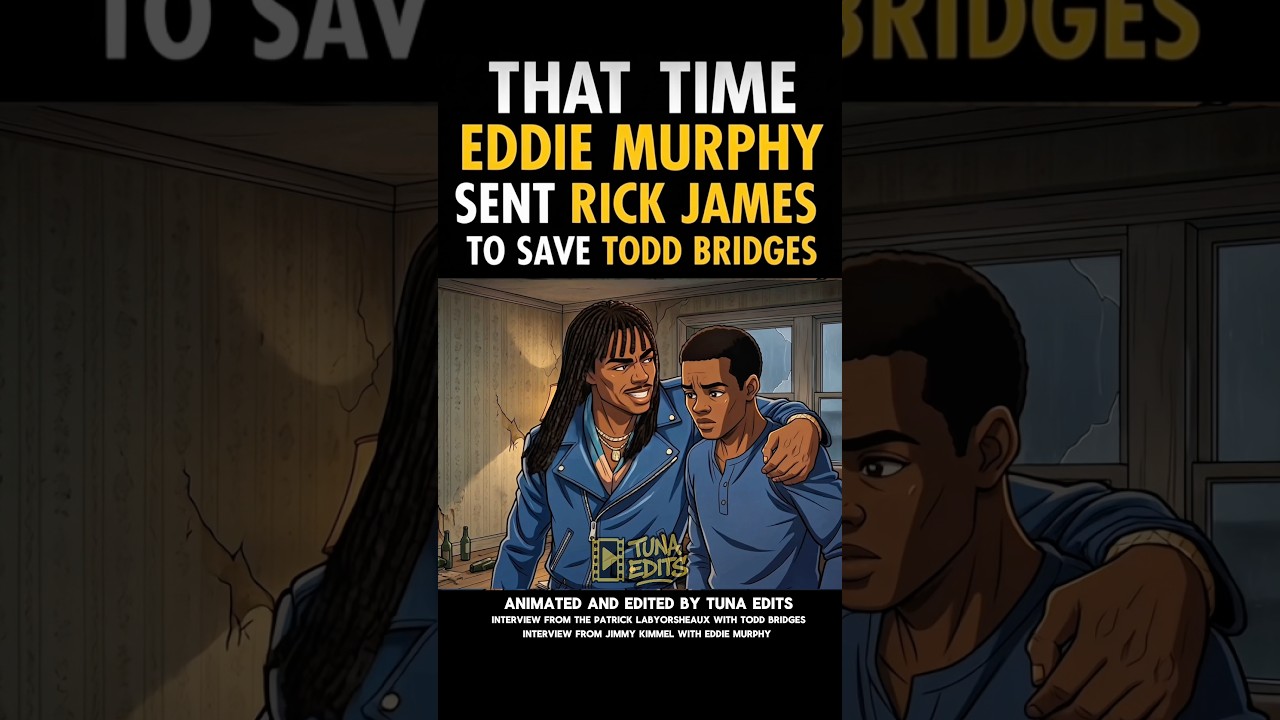 The time #eddiemurphy sent #rickjames to save #toddbridges #hiphopstories