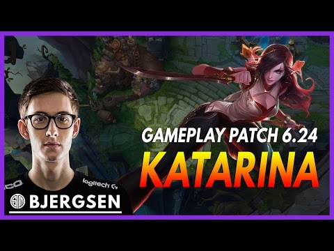 329. TSM Bjergsen - Katarina vs Twisted Fate - Mid - December 15th, 2016 - Patch 6.24 - Season 7
