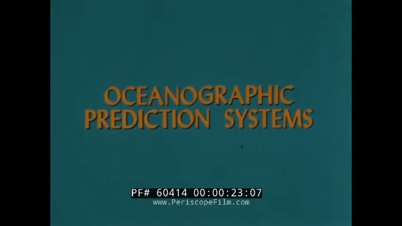 U.S. NAVY OCEANOGRAPHIC PREDICTION SYSTEMS  SEA ICE FORECASTING  ASWEPS  60414