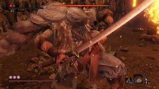 [隻狼（SEKIRO）ボス攻略］「義父」を普通に倒す動画：爆竹こそが最大のチャンス！