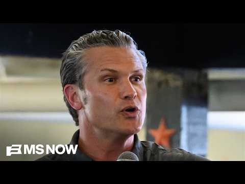 While the war with Iran continues, Defense Secy. Hegseth is on the campaign trail