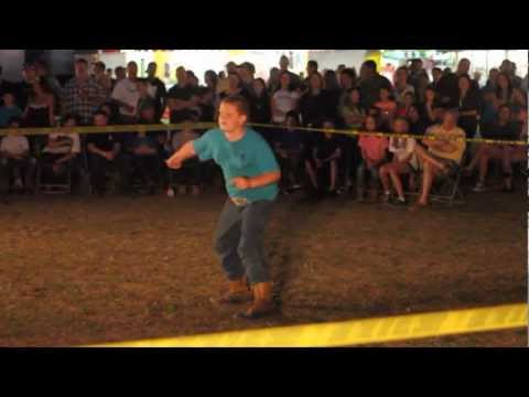 Firefighters' Fair: Whip Cracking Contest