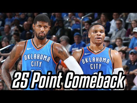 NBA Largest Comebacks (2017-2018 Season) #3
