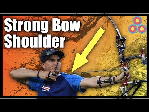 Set Your Bow Shoulder in the Best Position Possible | Archery Bow Shoulder Form
