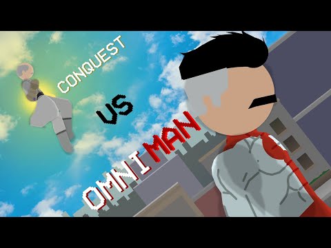 What if Omni man stayed on Earth? CONQUEST VS OMNI MAN 