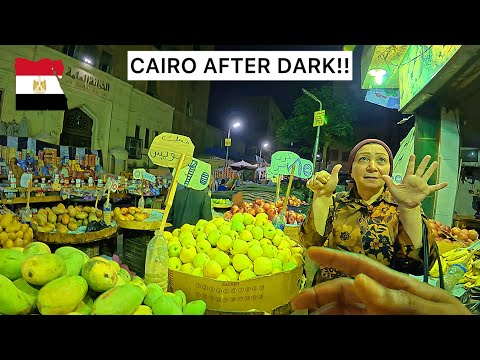 Downtown Cairo at Night is INSANE! 🌃🇪🇬