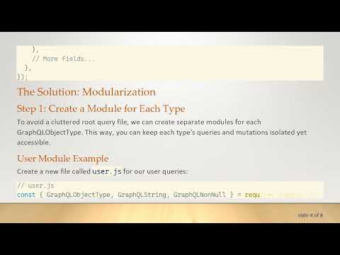 Streamline Your GraphQLObjectTypes: Modularizing Queries for Better Code Organization