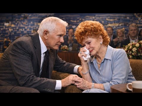 Johnny Carson Stopped the Show When Lucille Ball Started Crying — A Moment America Never Forgot!