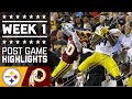 Steelers vs. Redskins | NFL Week 1 Game Highlights
