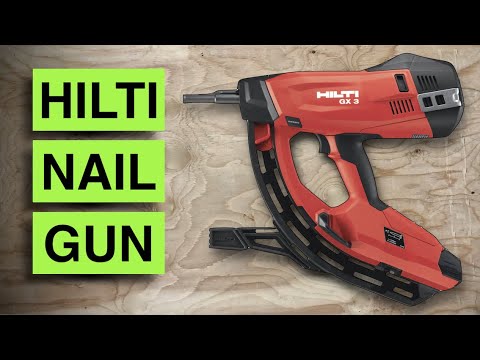 Pros and cons: Hilti GX3 Nail Gun review