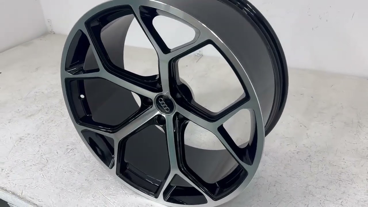 Audi Q8 2018- Forged OEM Wheels R22 V4 (Set of 4) Video 17