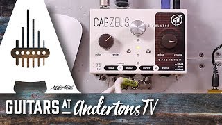 Video thumbnail for GFI System Cabzeus Stereo Speaker Simulator & DI Box by Andertons Music Co