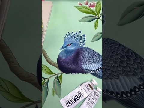 Essential chinoiserie art supplies! #artsupplies #artistcommunity #paintbrushes #chinoiserie