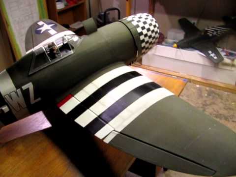 Top Flite p-47d Thunderbolt Razorback walkaround