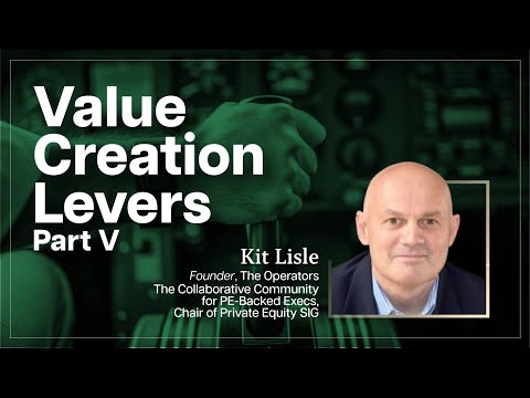 Value Creation Levers – Part V