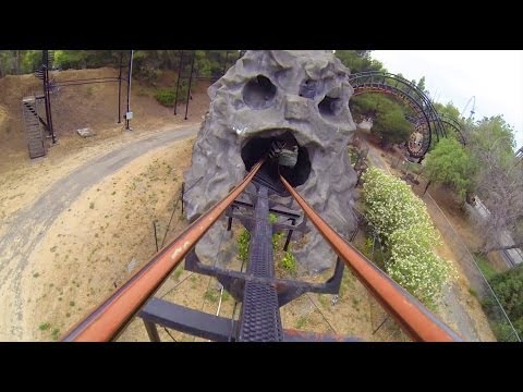 The Demon Roller Coaster POV California's Great America