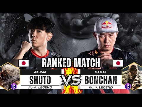 SF6 ▰ SHUTO (Akuma) + MOKE vs BONCHAN (Sagat) High Level Gameplay ▰ Street Fighter 6