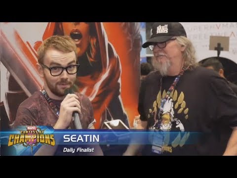 Seatin VS Vekxs - Beat The Boss Tournament Final Day NYCC 2018 - Marvel Contest Of Champions