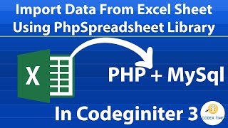 Download the video "Import Data from Excel  in database  PHP MySQL | Codeigniter 3"