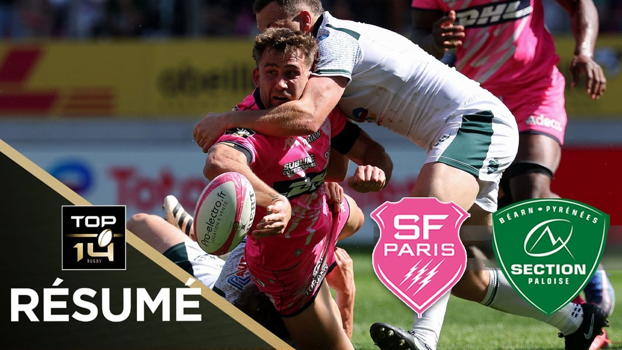 TOP 14 : Résumé partie complète Stade Francais Paris vs Section Paloise : J22 - Saison 2025/26