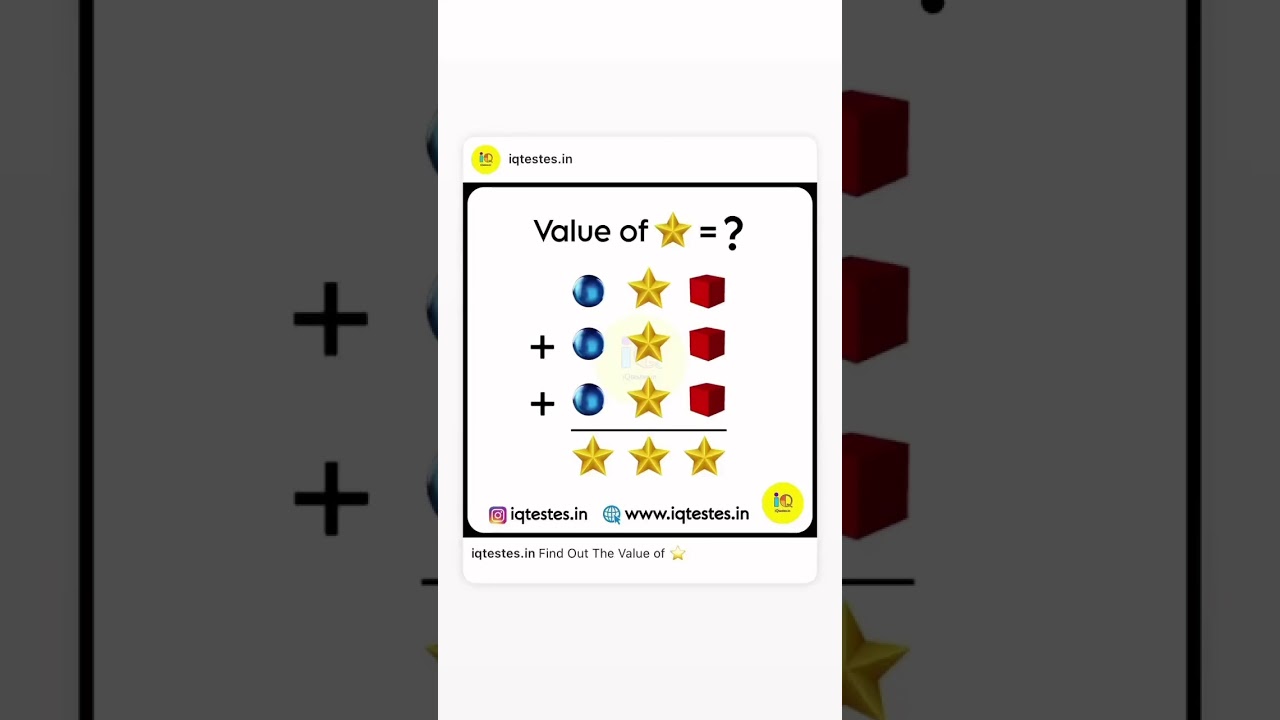 Math Games | iQ Test Question | Brain Teaser #iqtest #math #mathgames#shorts #shortvideo#viralshorts