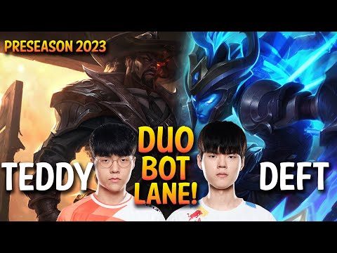 Teddy and Deft DUO Bot Lane - LUCIAN ADC + KALISTA Supp - KR Ranked