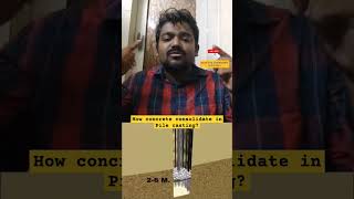 How Concrete compact in Pile? IS 2911-1-2 Trieme method self consolidation | Bored cast-in-situ pile