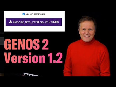 Yamaha Genos 2: Firmware Update 1.2, Installation and New Features