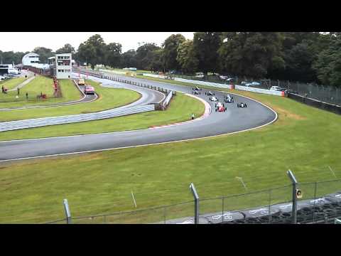 Formula ford first Corner at Oulton Park