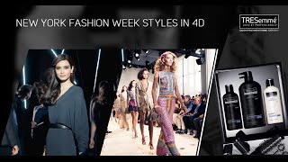 Experience New York Fashion Week like never before in 4D with TRESemmé