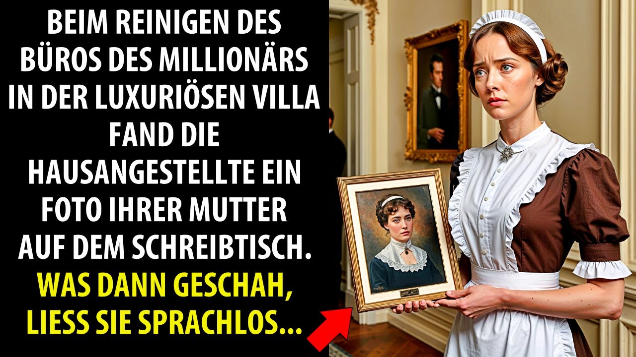 Hausangestellte ist überrascht, das Foto ihrer Mutter in der Villa des Millionärs zu sehen...