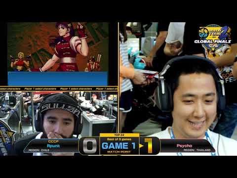 Rpunk vs Psycho - KOF '98 Neo Geo World Tour Season 2 Global Finals TOP-32 highlights