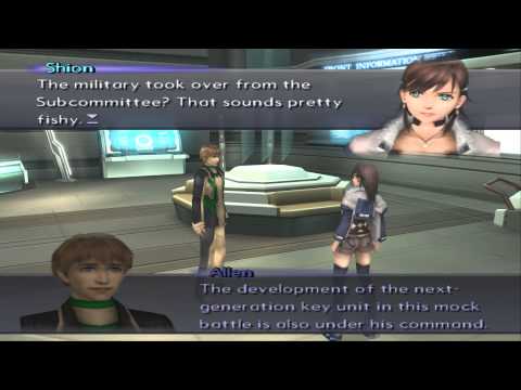 Xenosaga III HD Cutscene 038 - Meeting in the Lobby (Möbius Hotel) - ENGLISH - REGULAR MODE