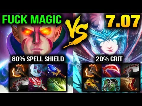 AM 80% Spell Shield VS PA 20% Crit - Timado MindControl VS Matumbaman Dota 2 7.07