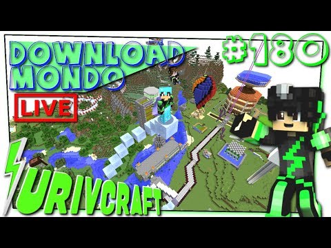 Surivcraft Ep.180 in LIVE - Download e Tour del MONDO
