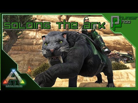 Soloing the Ark S4E94 - SABERTOOTH TAMING - LYMANTRIA TAMING
