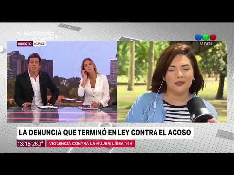 Incómoda pregunta de Nicolás Repetto a una vícima de acoso callejero