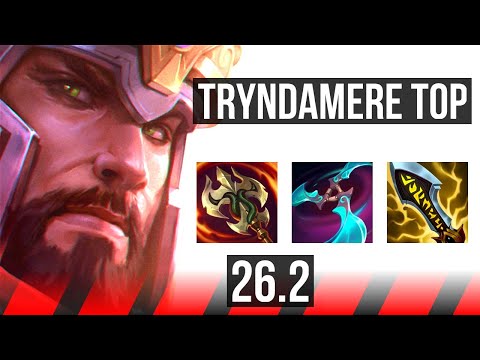 TRYNDAMERE vs YORICK (TOP) | EUW Master | 26.2