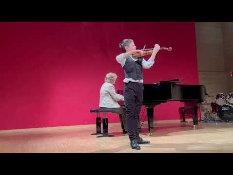 Teo GERTLER plays Paganini Violin Concerto no1 mov1