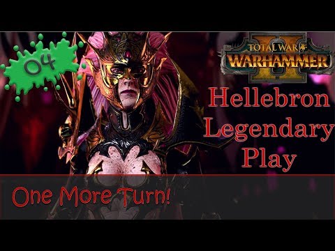 Warhammer 2 Hellebron E04 Dark Elves Legendary Campaign - One More Turn!