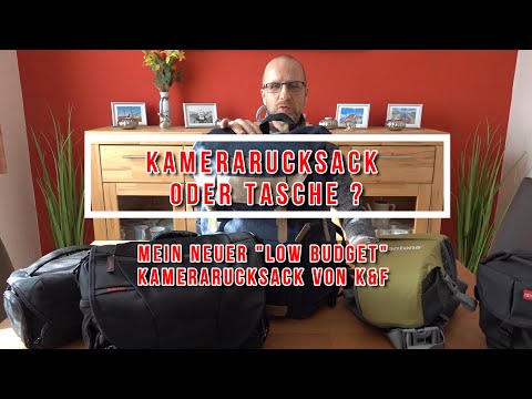 Meine Fotoausrüstung - Praktischer Rucksack gesucht? Das ist mein Kamerarucksack von K&F Concept