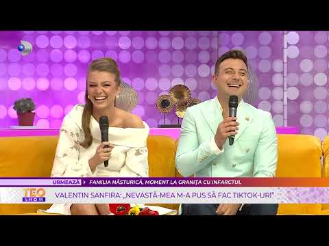 Teo Show (21.04.2022) - Codruta si Valentin Sanfira, PAste incarcat! "M-a pus sa fac tiktok-uri!"
