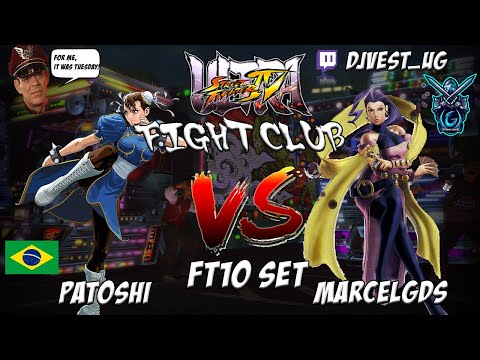 USF4 Fight Club Exhibition Series - Patoshi VS MarcelGDS FT10 Set (Brazil Set)