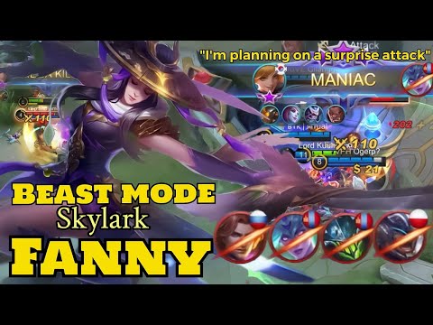 That Insane Tornado cables kills!!!Beastmode!Fanny | by Fox |mobile legends