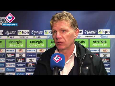 Reactie ADO-trainer Fons Groenendijk na verloren duel tegen PSV