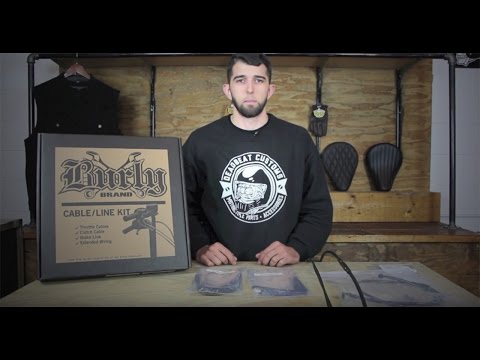 Burly Brand Extended Cable Kits for Harley Davidson Overview - Deadbeatcustoms.com