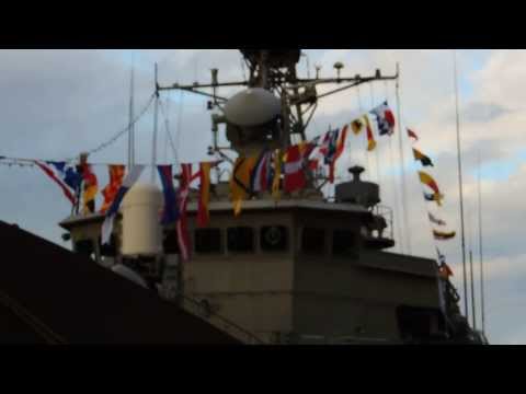 Hellenic Navy ships at Piraeus Port . 6-7-8 December 2013