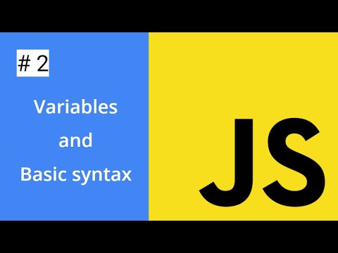 Lec 2 Variables And Basic Syntax In Javascript