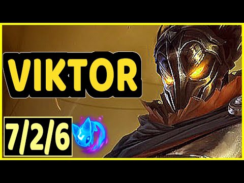 VIKTOR VS EKKO - 7/2/6 KDA MID GAMEPLAY EMERALD IV